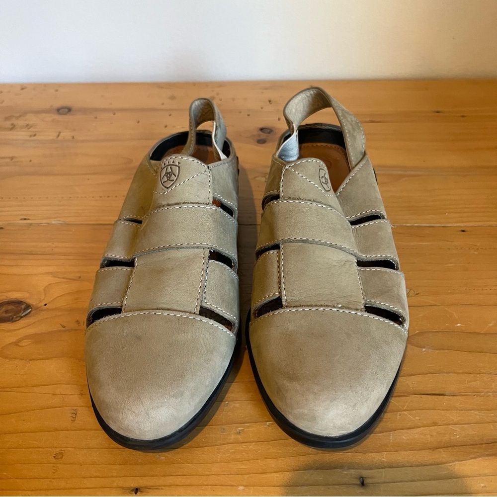 Ariat Women Slingback Fisherman Suede Sandals - Picture 2 of 11